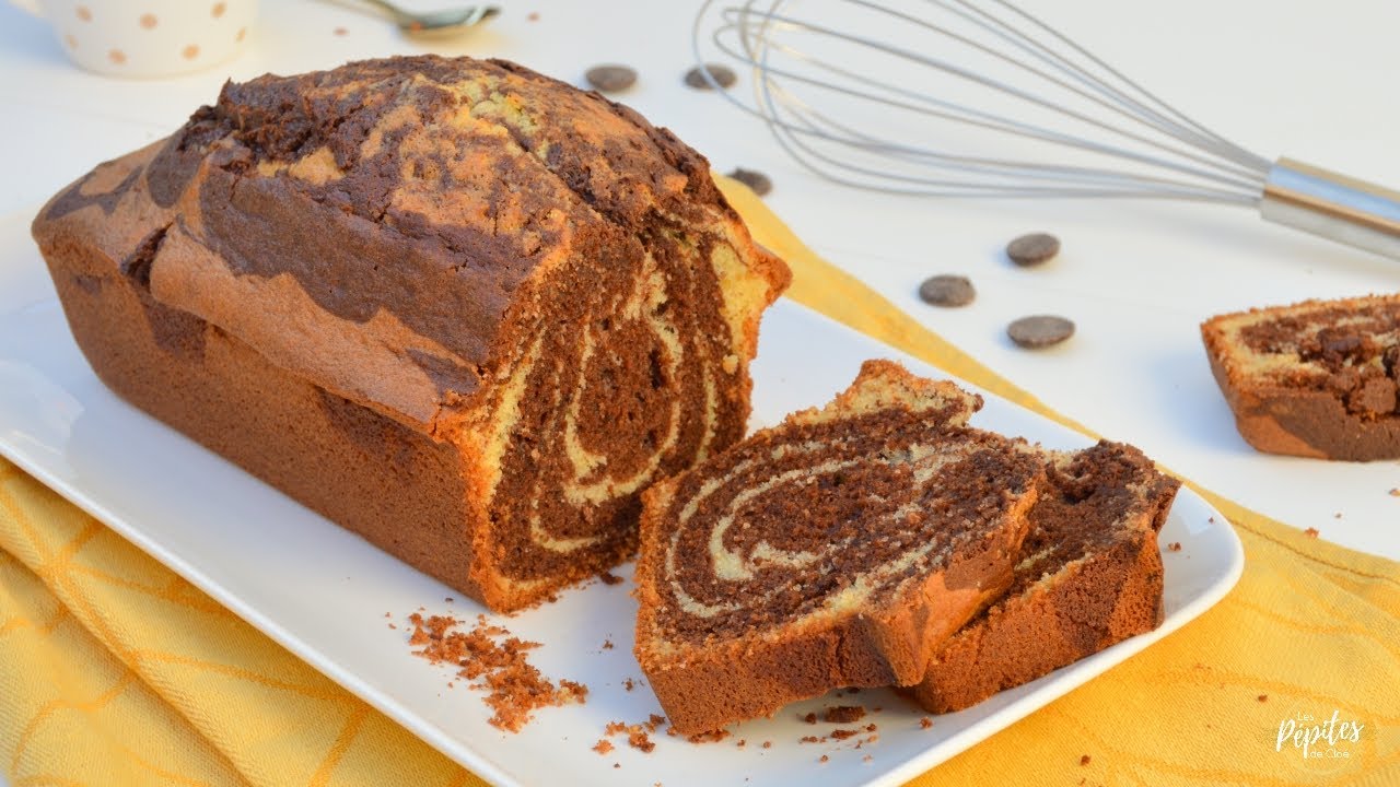 Cake Marbré Chocolat-Vanille