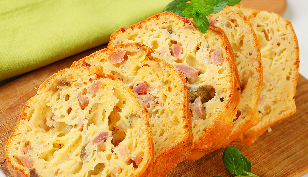 Cake Salé Jambon Fromage Olives