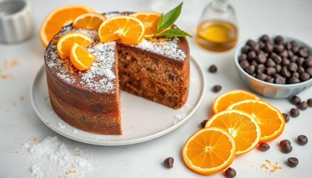 Cake à l'Orange et Huile d'Olive