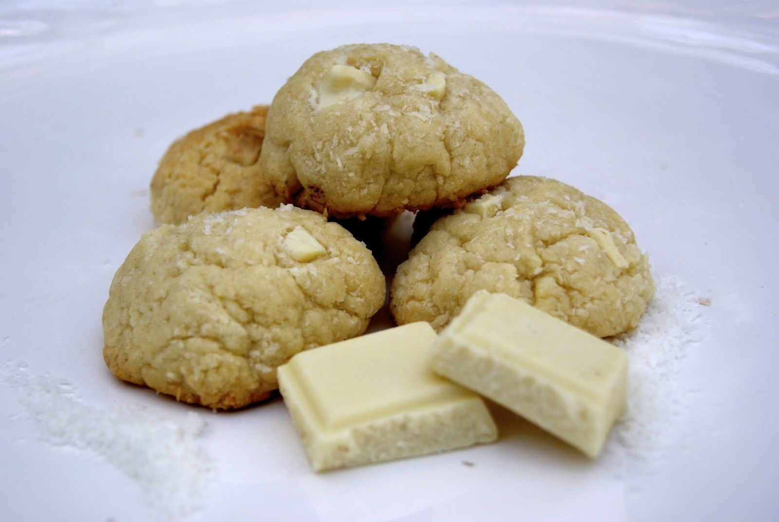 Cookies Noix de Coco et Chocolat Blanc