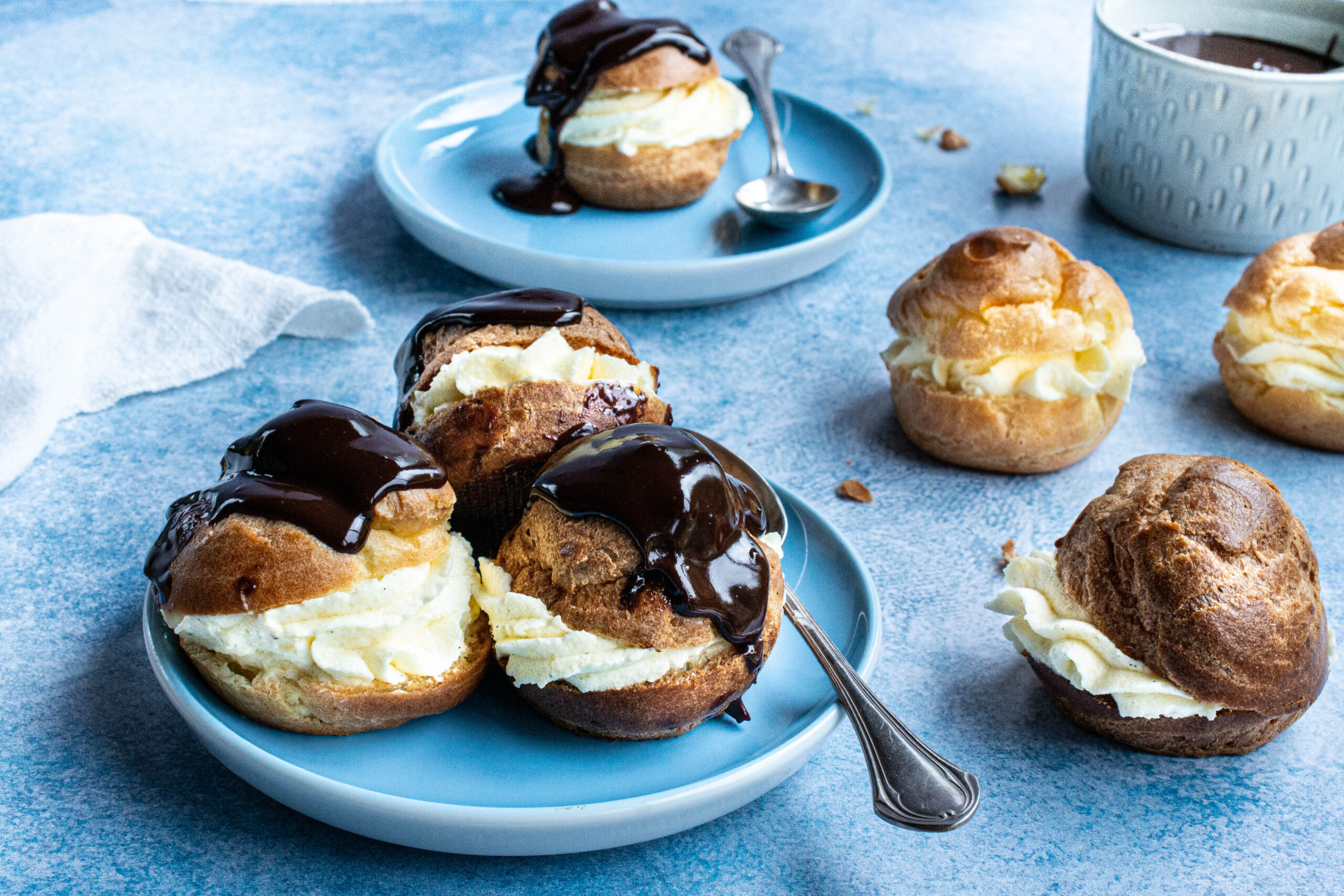 Profiteroles au Chocolat